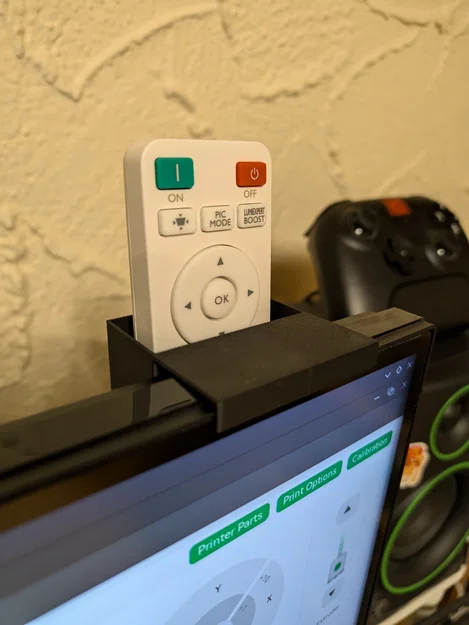 Giá đỡ Remote gắn màn hình máy tính - Image 1