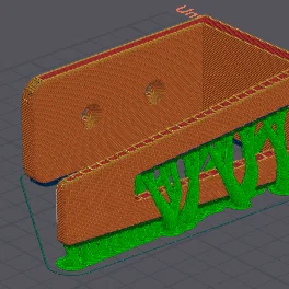 Giá treo túi giấy đựng rác hữu cơ nhỏ gọn