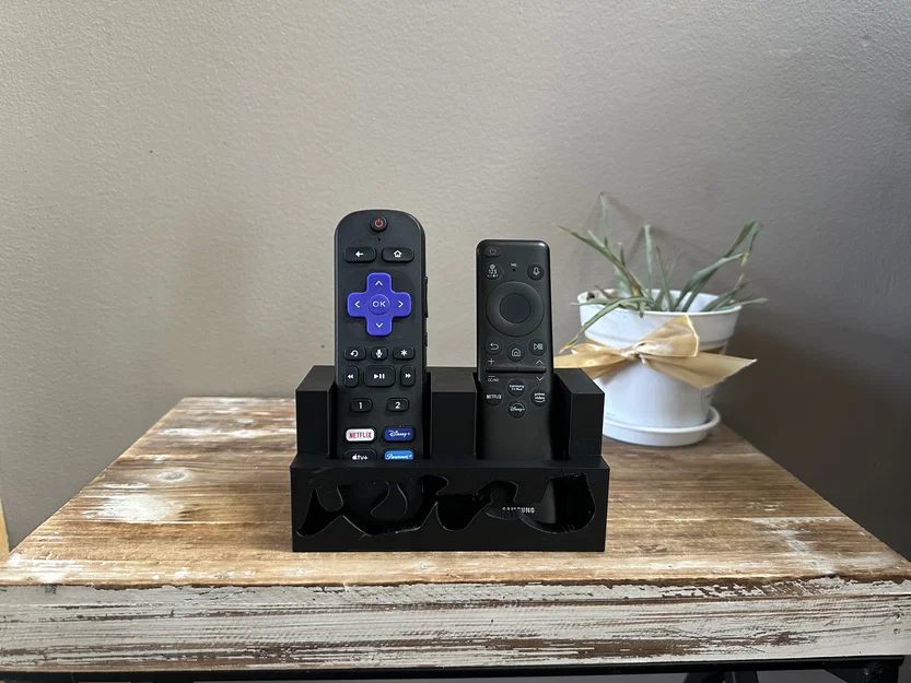 Giá Đỡ 2 Remote | Khay Để Remote Gọn Gàng Cho Bàn Làm Việc & Phòng Khách - Image 2