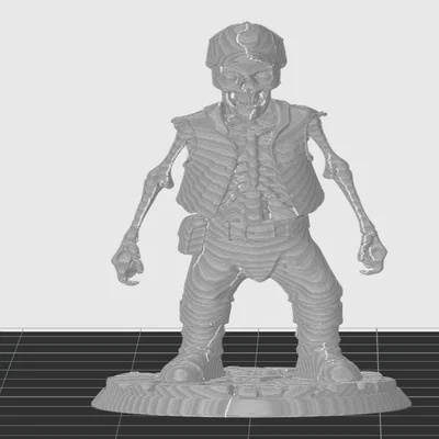 Mô hình 3D Dwarf Miner Skeleton - Nhân vật cho game DnD