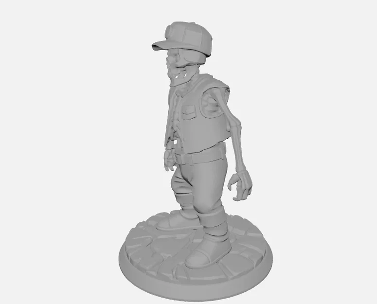 Mô hình 3D Dwarf Miner Skeleton - Nhân vật cho game DnD - Image 3