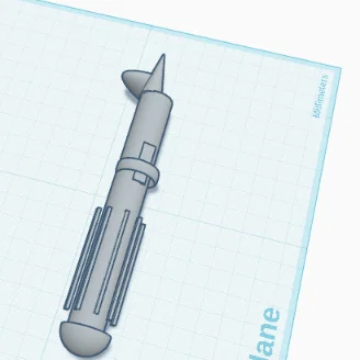Mô hình kiếm ánh sáng Anakin Skywalker (Lightsaber) in 3D cực chất