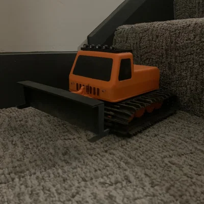 Thân vỏ xe ủi tuyết RC (RC Snowcat Body) có khe lắp đèn LED