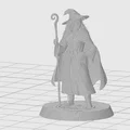 Mô hình Nữ Pháp Sư Elf (Female Elf Wizard) in 3D cho game DnD - Thumbnail 3