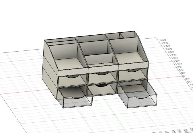Khay đựng đồ đa năng ORGANIZZATORE GT560 - In 3D bàn làm việc gọn gàng - Image 3