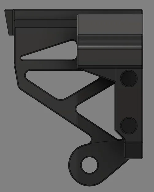 Bản remix đế giữ động cơ selector cho ERCF V3 (phiên bản lật) - Image 4