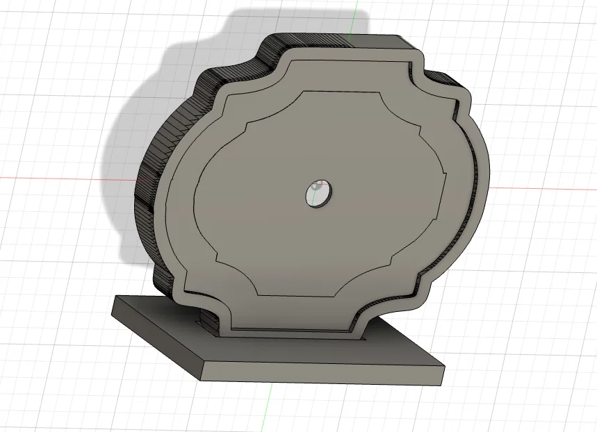 Mẫu khung đồng hồ để bàn ARREDAMENTO GT1 in 3D độc đáo - Image 1