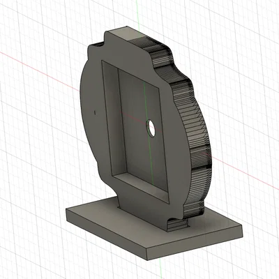 Mẫu khung đồng hồ để bàn ARREDAMENTO GT1 in 3D độc đáo
