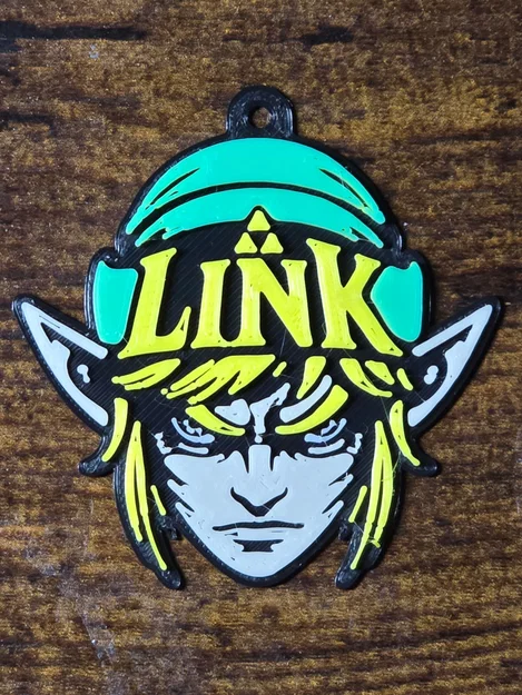 Móc Khóa Link Huyền Thoại – In Nhiều Màu Dễ Dàng (Đổi Màu Theo Độ Cao Lớp) - Image 1