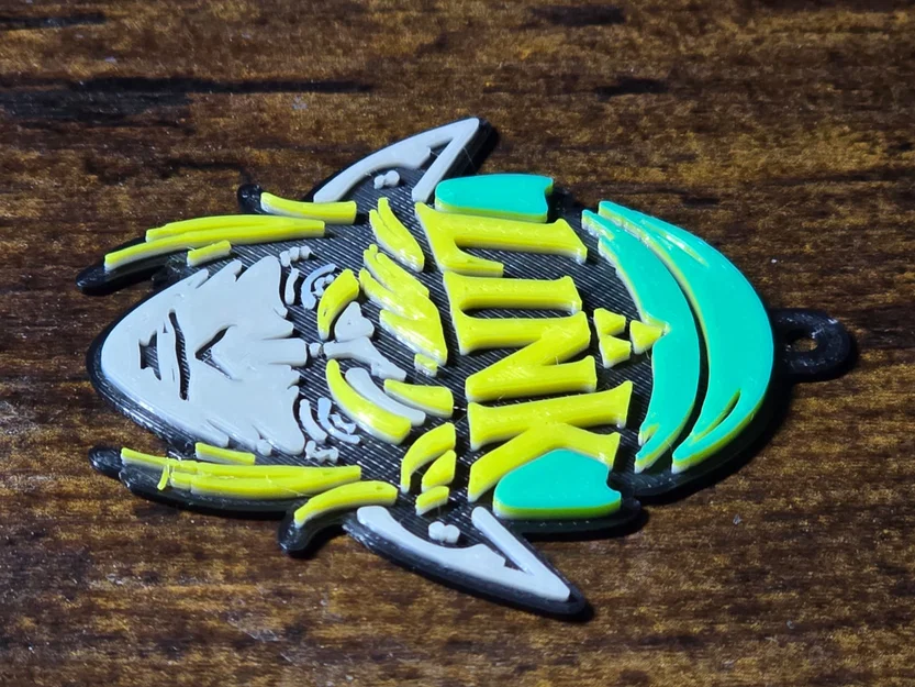 Móc Khóa Link Huyền Thoại – In Nhiều Màu Dễ Dàng (Đổi Màu Theo Độ Cao Lớp) - Image 2