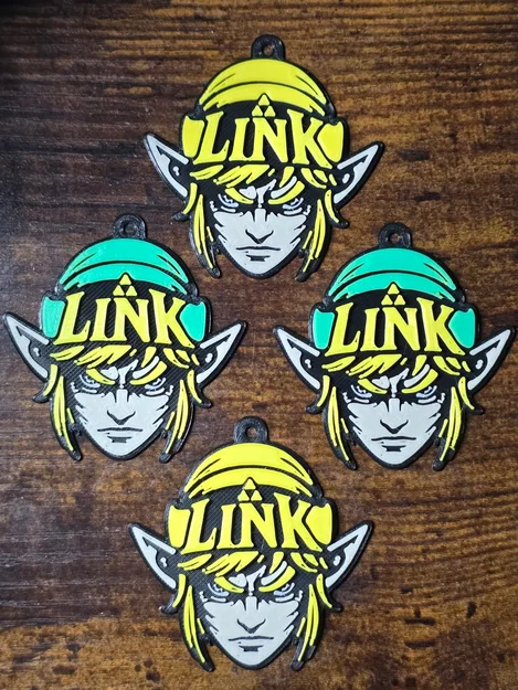 Móc Khóa Link Huyền Thoại – In Nhiều Màu Dễ Dàng (Đổi Màu Theo Độ Cao Lớp) - Image 3