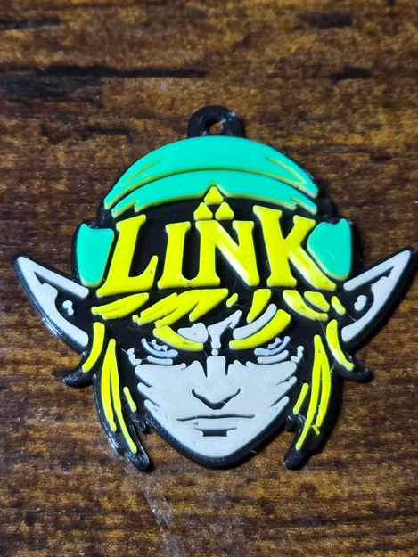 Móc Khóa Link Huyền Thoại – In Nhiều Màu Dễ Dàng (Đổi Màu Theo Độ Cao Lớp) - Image 4