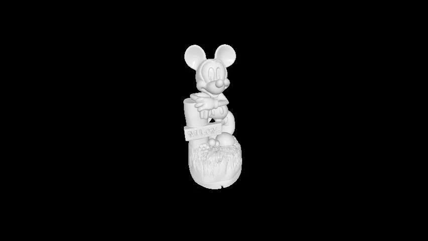 Mô hình 3D Mickey Mouse trang trí đẹp mắt - Image 1