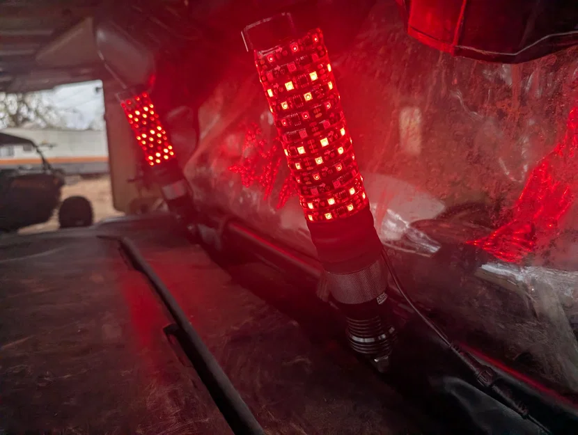 Giá gắn LED Whip cho CF Moto ZForce - Image 5