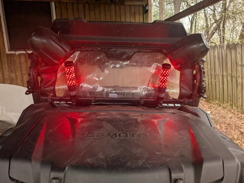 Giá gắn LED Whip cho CF Moto ZForce - Image 8