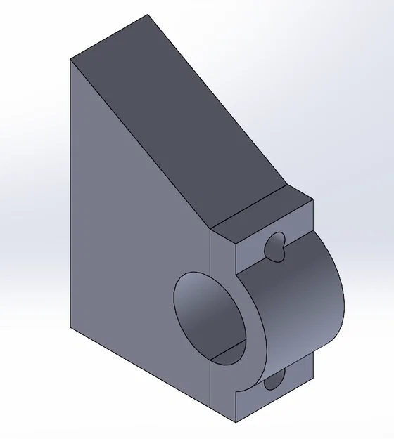 Giá đỡ ống 5/8 inch gắn tường (Wall Mount 5/8 inch Pipe Holder) - Image 1