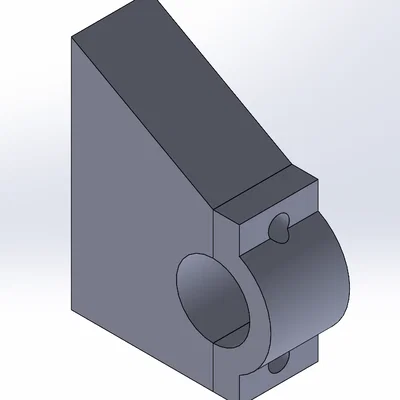 Giá đỡ ống 5/8 inch gắn tường (Wall Mount 5/8 inch Pipe Holder)