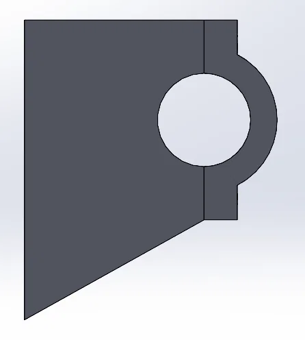 Giá đỡ ống 5/8 inch gắn tường (Wall Mount 5/8 inch Pipe Holder) - Image 2