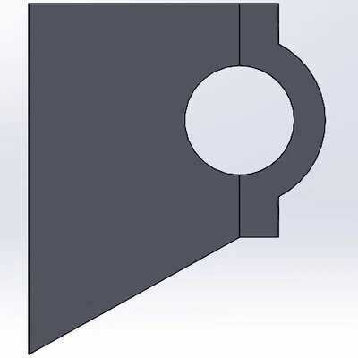 Giá đỡ ống 5/8 inch gắn tường (Wall Mount 5/8 inch Pipe Holder)