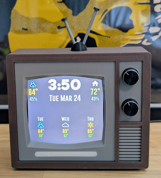 TV Retro 80s/90s cho màn hình Guition 480x480 chạy LVGL - Image 2