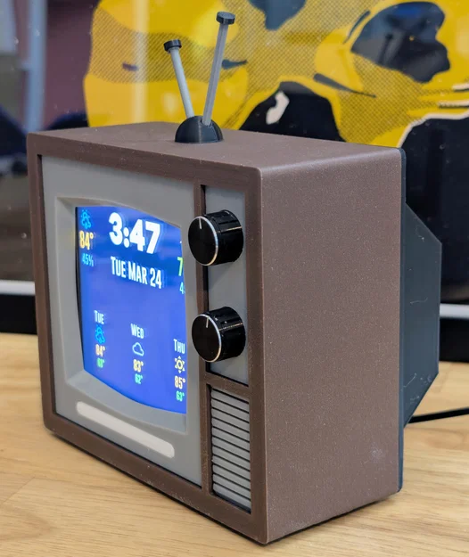 TV Retro 80s/90s cho màn hình Guition 480x480 chạy LVGL - Image 3