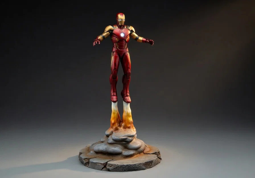 Mô hình Iron Man Mark III tư thế bay - Image 1