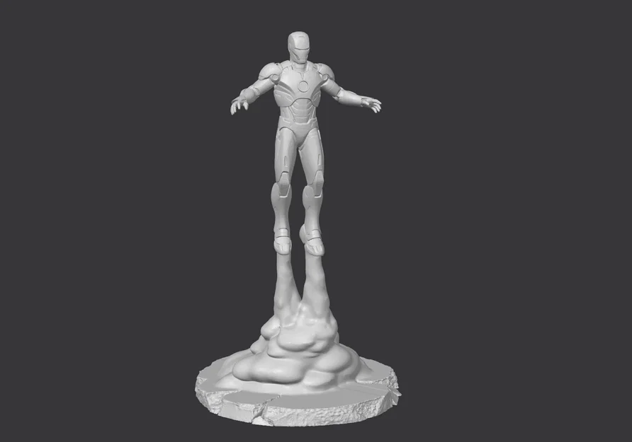 Mô hình Iron Man Mark III tư thế bay - Image 2