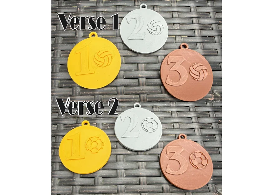 Huy chương dành cho cầu thủ bóng đá/bóng chuyền xuất sắc nhất - Image 1