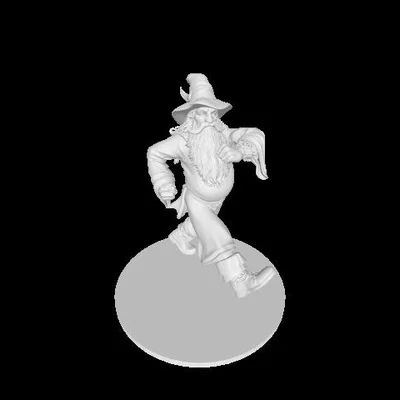 Mô hình 3D nhân vật Tom Bombadil - Lord of the Rings (Chúa tể những chiếc nhẫn)