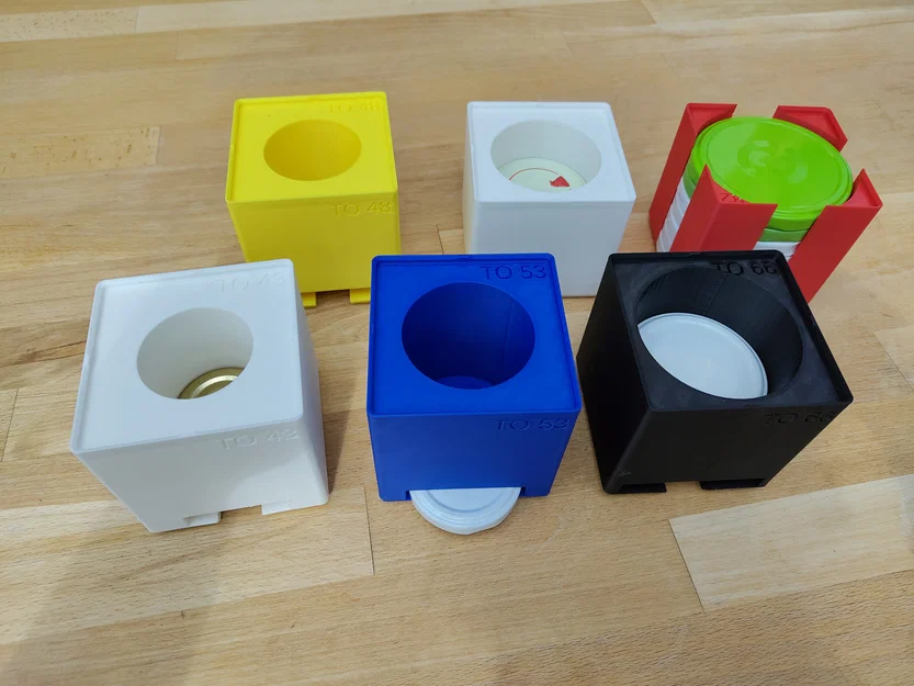 Hộp Đựng Nắp Chai Twist Off Chuẩn Gridfinity Tiện Lợi - Image 1