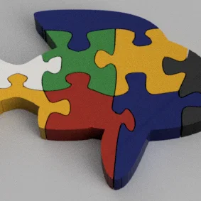 Puzzle Pez ZOO De ensueño - Mô hình lắp ghép 3D cho bé