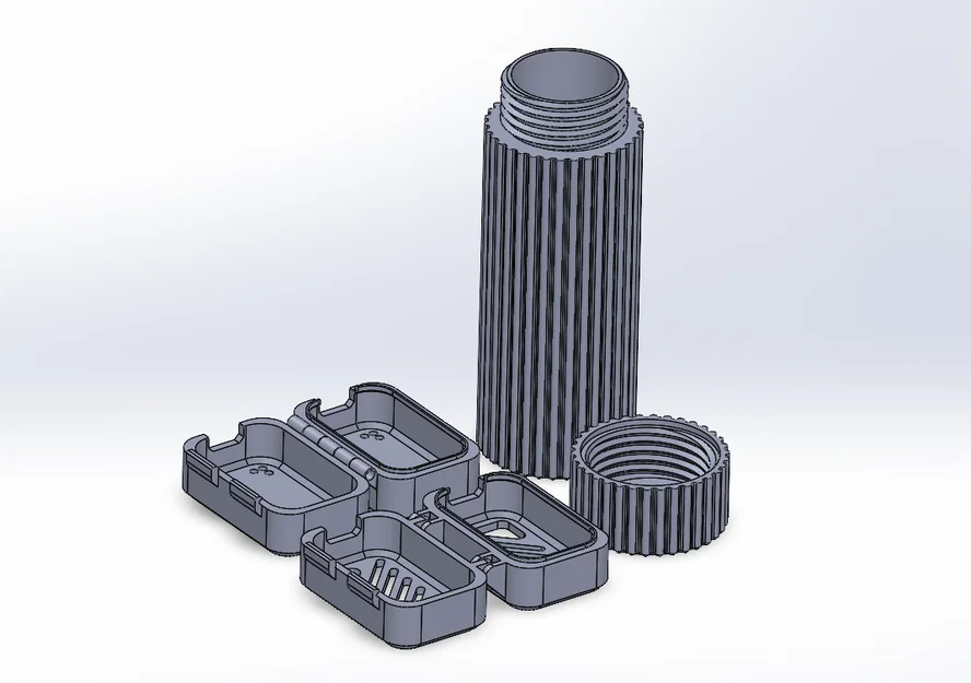 Nắp đậy bàn chải và hộp đựng tăm bông tiện lợi khi đi du lịch - Image 1