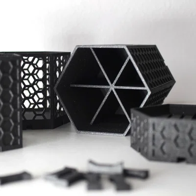 Khay Đựng Đồ Văn Phòng Modular Honeycomb
