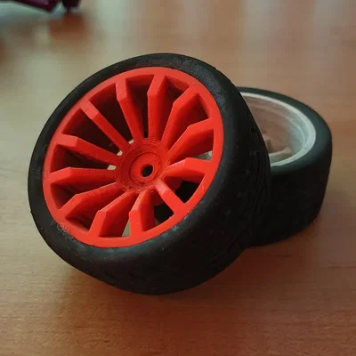 Bộ bánh xe RC 1/10 in 3D (Vành PETG và Lốp TPU)