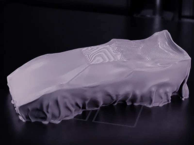 Mô hình Lamborghini Countach 5000 QV phủ vải - Image 9