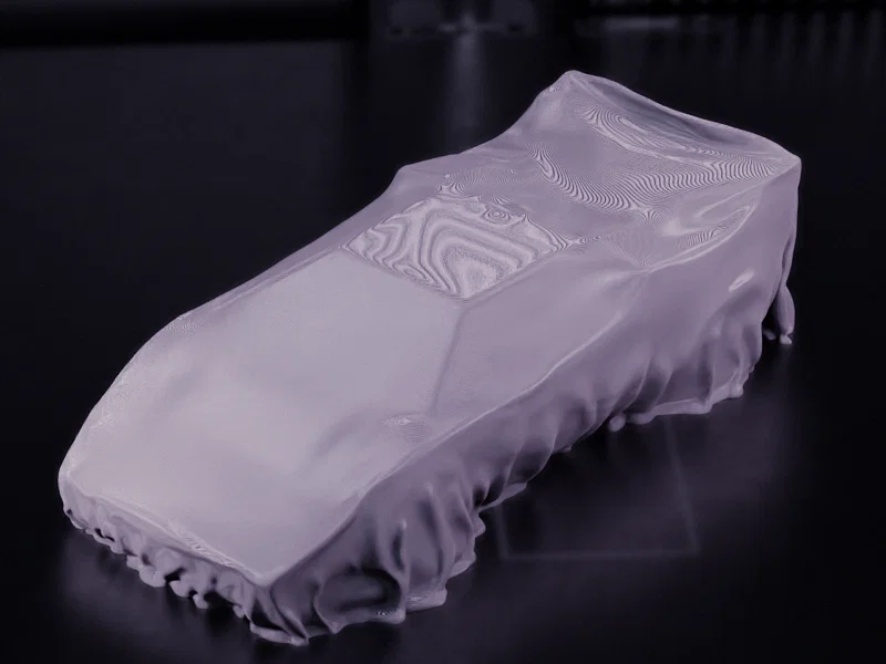 Mô hình Lamborghini Countach 5000 QV phủ vải - Image 13