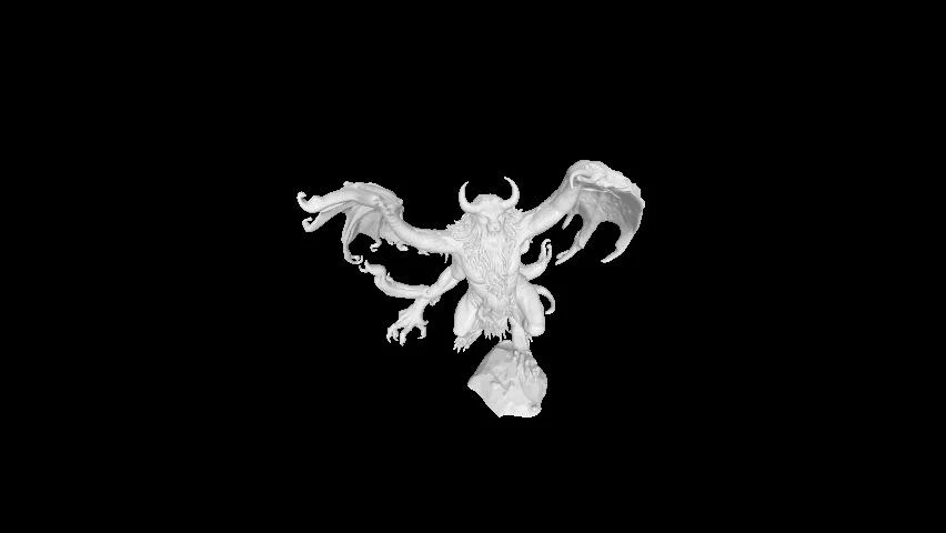 Mô hình 3D Mystery Warden: Chiến binh Fantasy cực ngầu cho game thủ - Image 1