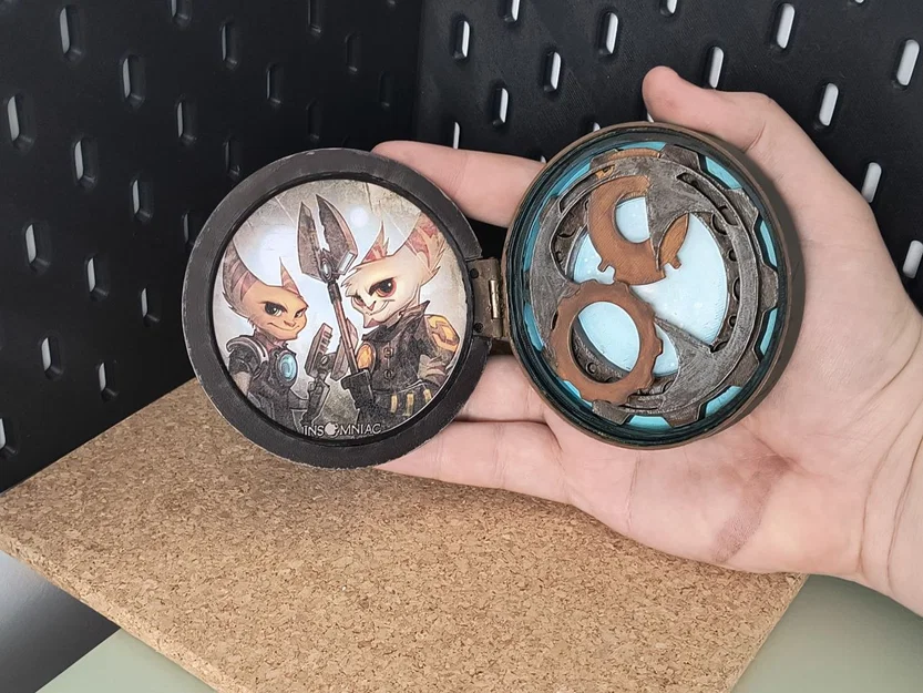 Mô hình đồng hồ bỏ túi Azimuth - Ratchet & Clank (In 3D) - Image 4