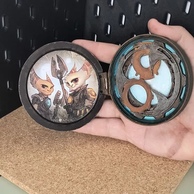 Mô hình đồng hồ bỏ túi Azimuth - Ratchet & Clank (In 3D)