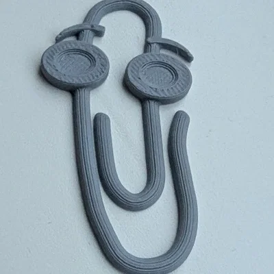 Móc kẹp đánh dấu trang (bookmark) kiêm Snap Hook vui nhộn