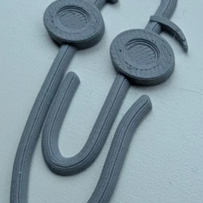 Móc kẹp đánh dấu trang (bookmark) kiêm Snap Hook vui nhộn