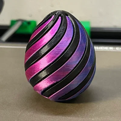 SPIRAL FIDGET EGG - QUẢ TRỨNG XOẮN GIẢM STRESS CHO LỄ PHỤC SINH