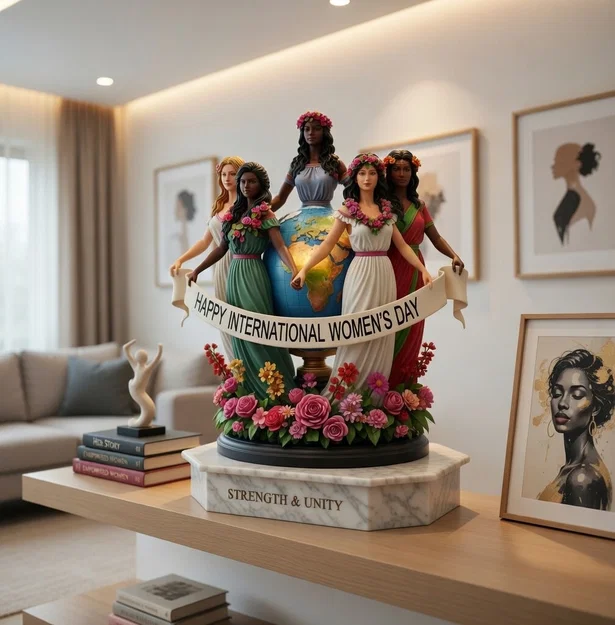 Mô hình in 3D Happy International Women's Day đầy ý nghĩa - Image 4