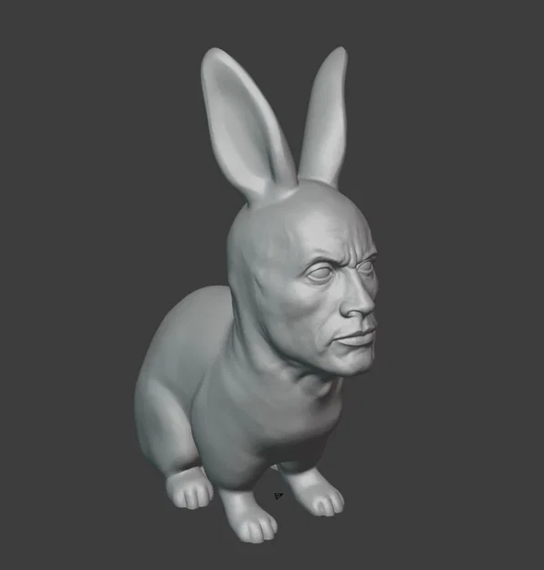 Easter Rock - Dwayne “Easter Bunny” Johnson - Image 1