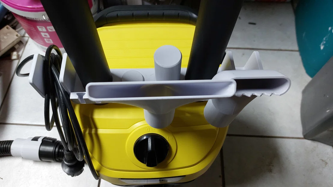 Giá treo phụ kiện máy hút bụi Karcher WD1 (Nozzle Holder) in 3D - Image 1