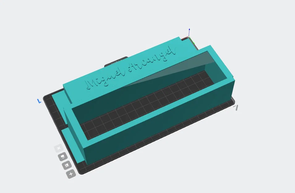 Đế để bàn khắc tên cá nhân hóa - Mẫu thiết kế in 3D độc đáo - Image 1