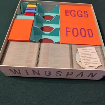 Bộ khay đựng (Organizer) cho Wingspan và các bản mở rộng V2