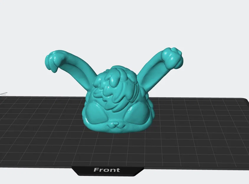 Mô hình chú thỏ 3D dễ thương trang trí bàn học (conejo) - Image 1