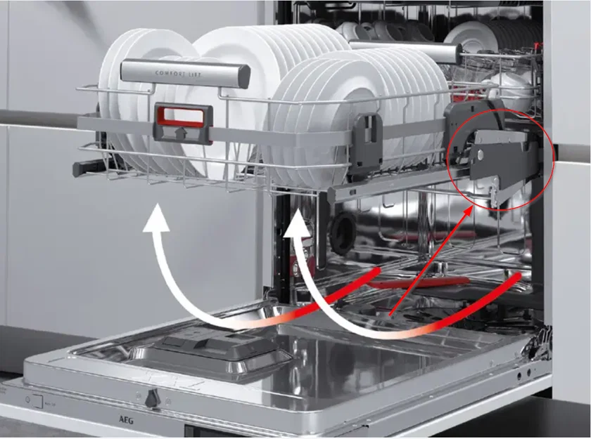 Tấm ốp hông máy rửa bát AEG Uplift - Image 1