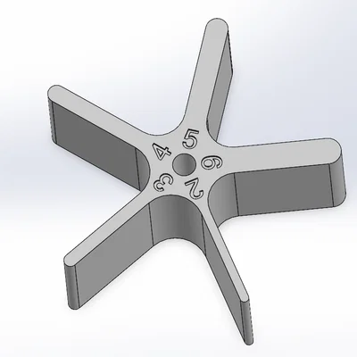 Dụng cụ định vị khoảng cách 5 cạnh cho xây dựng và ốp lát